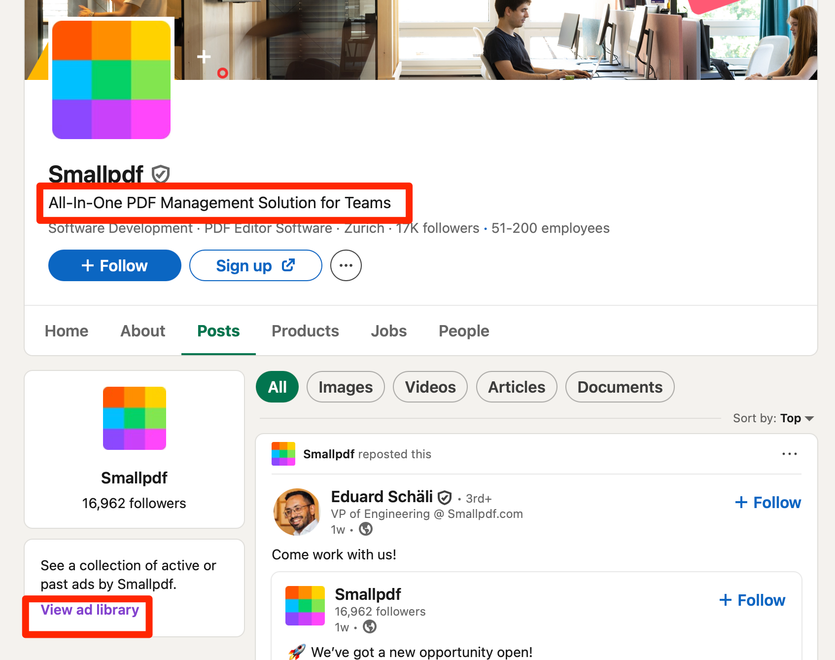 Small PDF LinkedIn